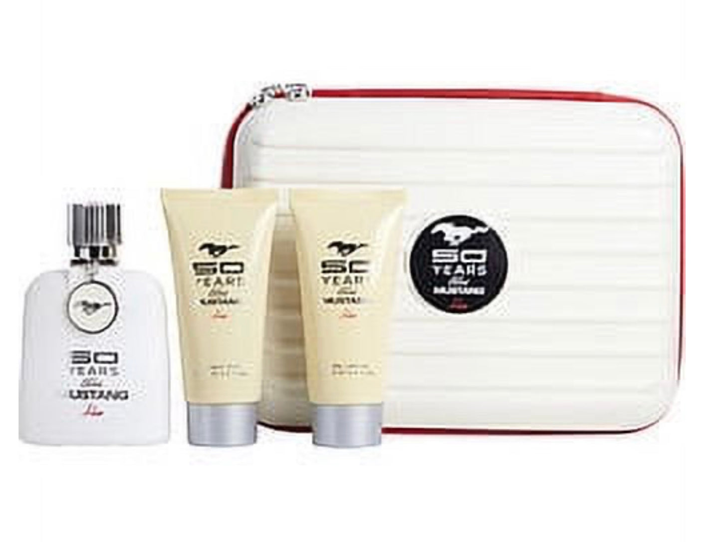 50 Years Ford Mustang Her By Ford Mustang For Women Set: EDP 3.4 +SG 3.4+ BL 3.4
