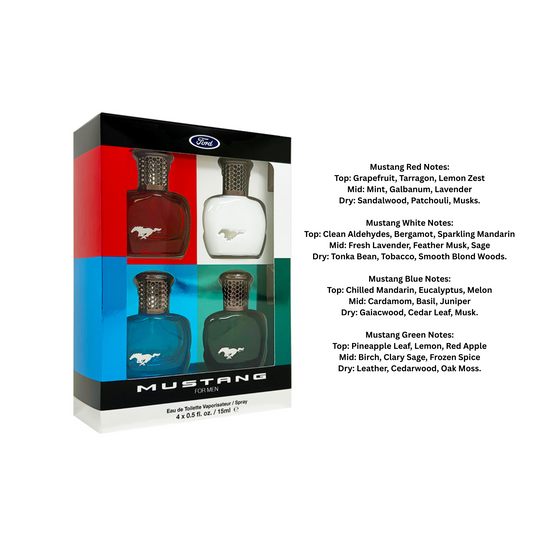Ford Mustang 4 piece set EDT