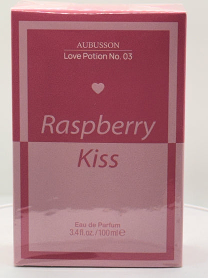 AUBUSSON LOVE POTION NO.03 RASPBERRY KISS EDP 3.4 FL OZ