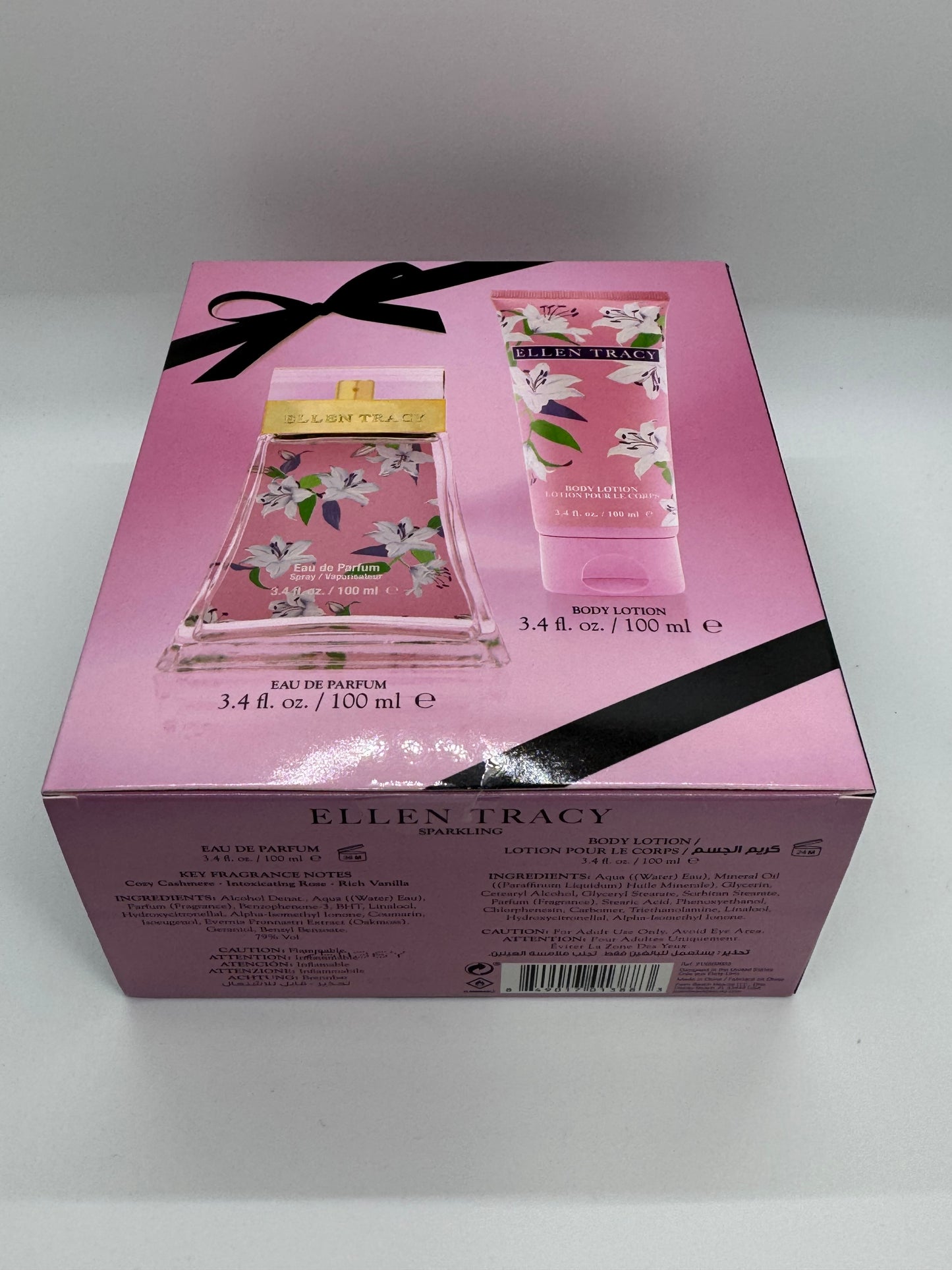 Ellen Tracy Pink Sparkling Gift Set EDP + BL