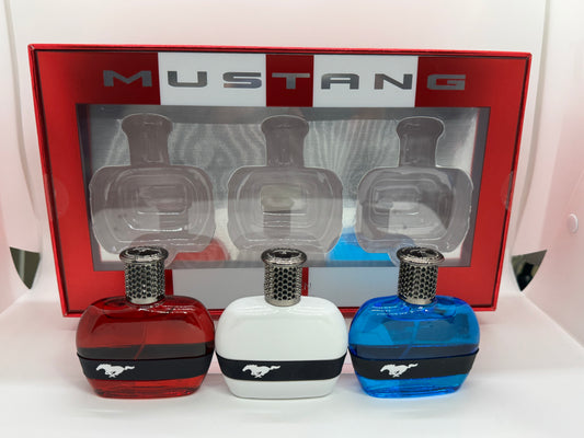 Mustang Gift Set EDT Red + White + Blue