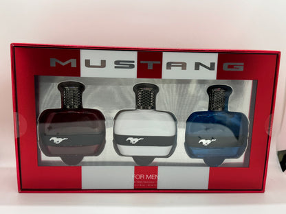 Mustang Gift Set EDT Red + White + Blue