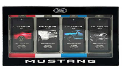 Mustang Gift Set EDT Red + White + Blue + Black