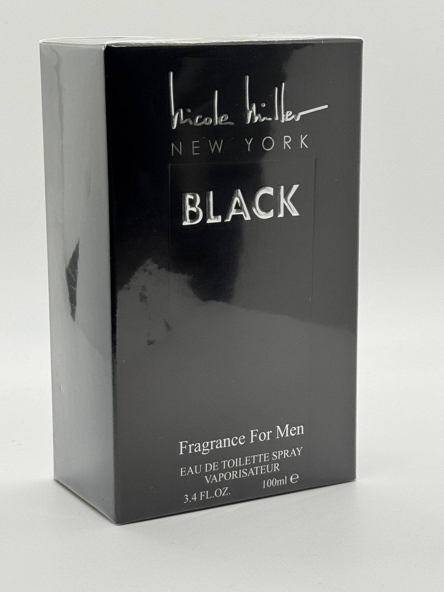 Nicole Miller Black by Nicole Miller, 3.4 oz EDT Spray for Men