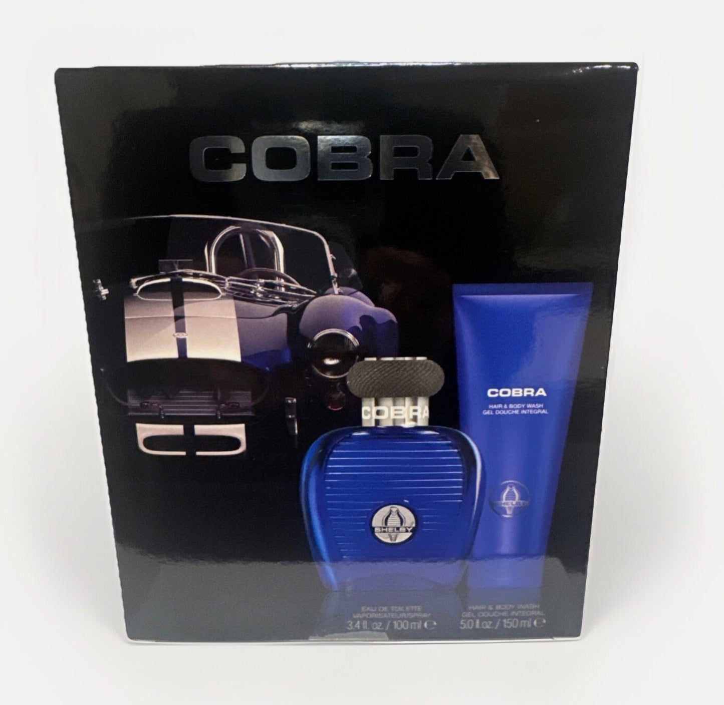 Shelby Cobra Blue EDT + Hair and Body Wash