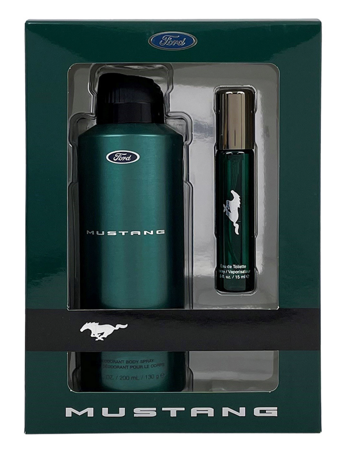 Ford Mustang Green Deodorant + EDT Set