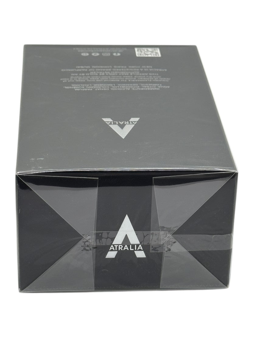 Paradime Enterprise LLC Atralia Absolute Noir Eau de Parfum black rectangular fragrance box bottom view