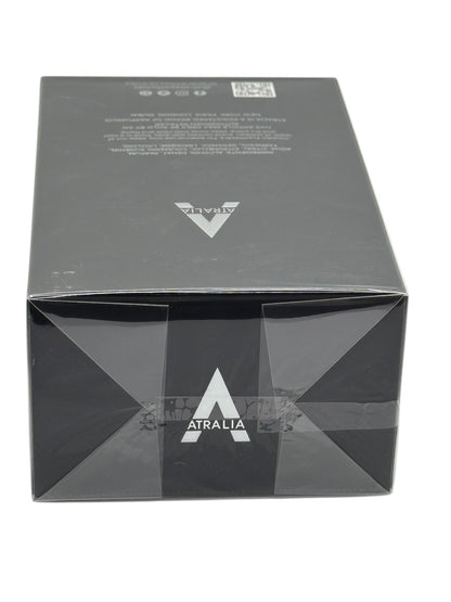 Paradime Enterprise LLC Atralia Absolute Noir Eau de Parfum black rectangular fragrance box bottom view