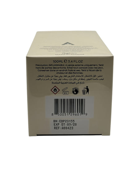 Paradime Enterprise LLC Atralia Amazonas Solstice perfume box base with barcode, volume, and product information