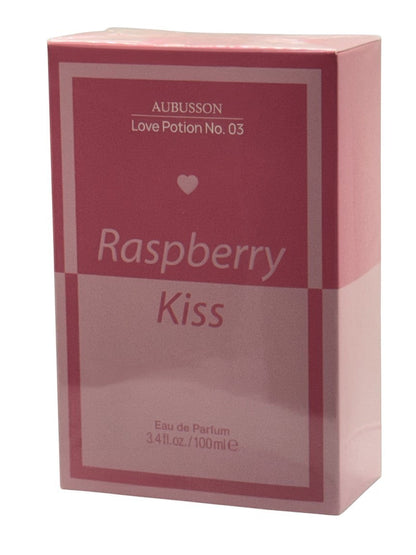 Paradime Enterprise LLC Aubusson Love Potion No. 03 Raspberry Kiss Eau de Parfum 3.4 oz pink fragrance box