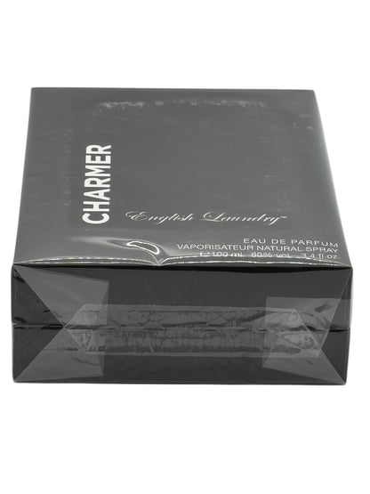 Paradime Enterprise LLC English Laundry Charmer 3.4 oz Eau de Parfum spray in a sleek black box for men