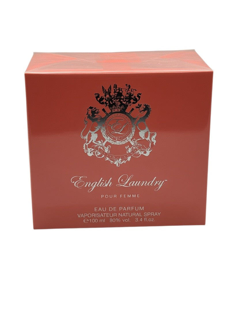 Paradime Enterprise LLC English Laundry Signature pour Femme eau de parfum spray in a coral red box