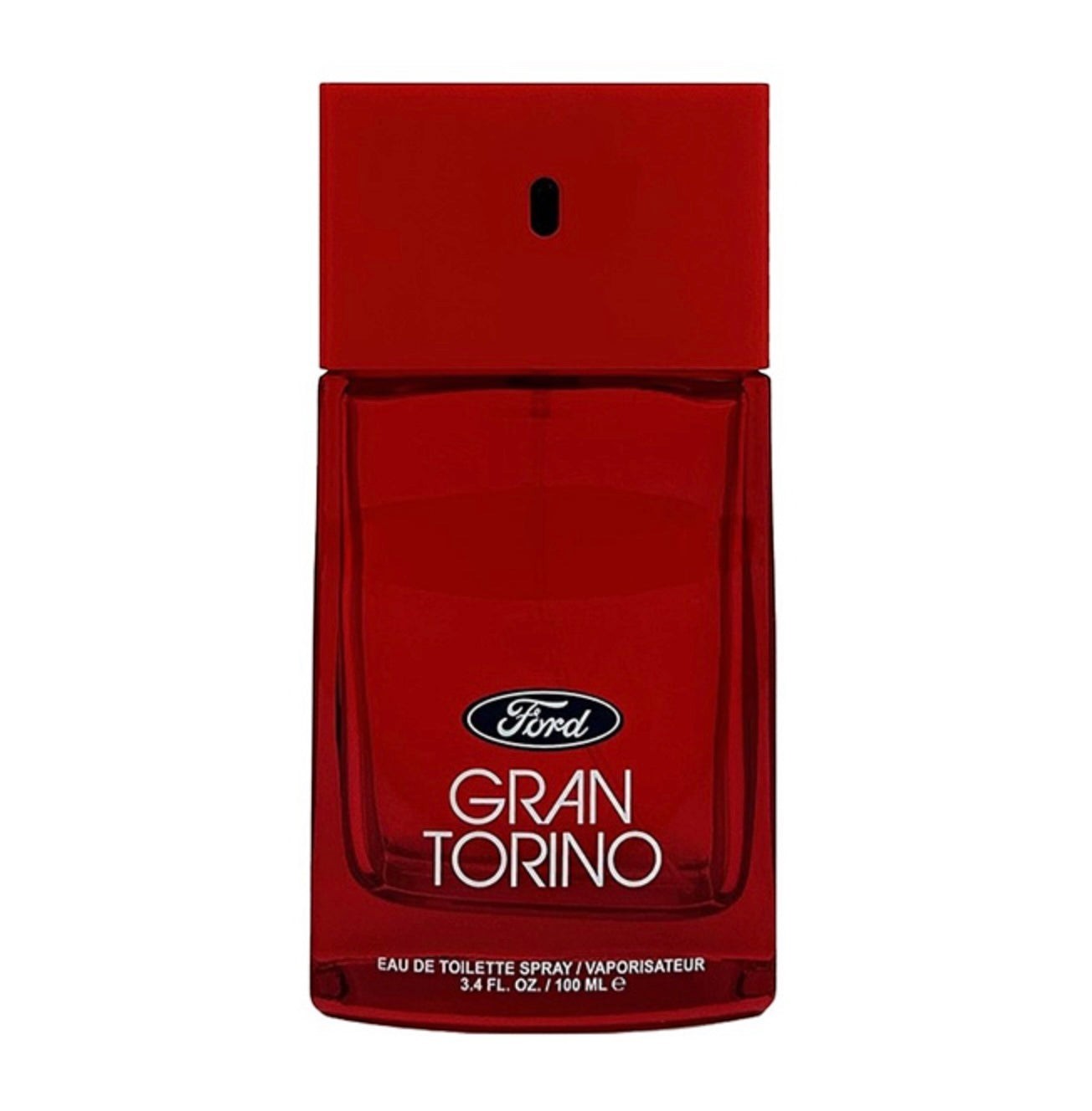 Paradime Enterprise LLC Ford Legacy Gran Torino 3.4 oz red glass eau de toilette spray bottle for men