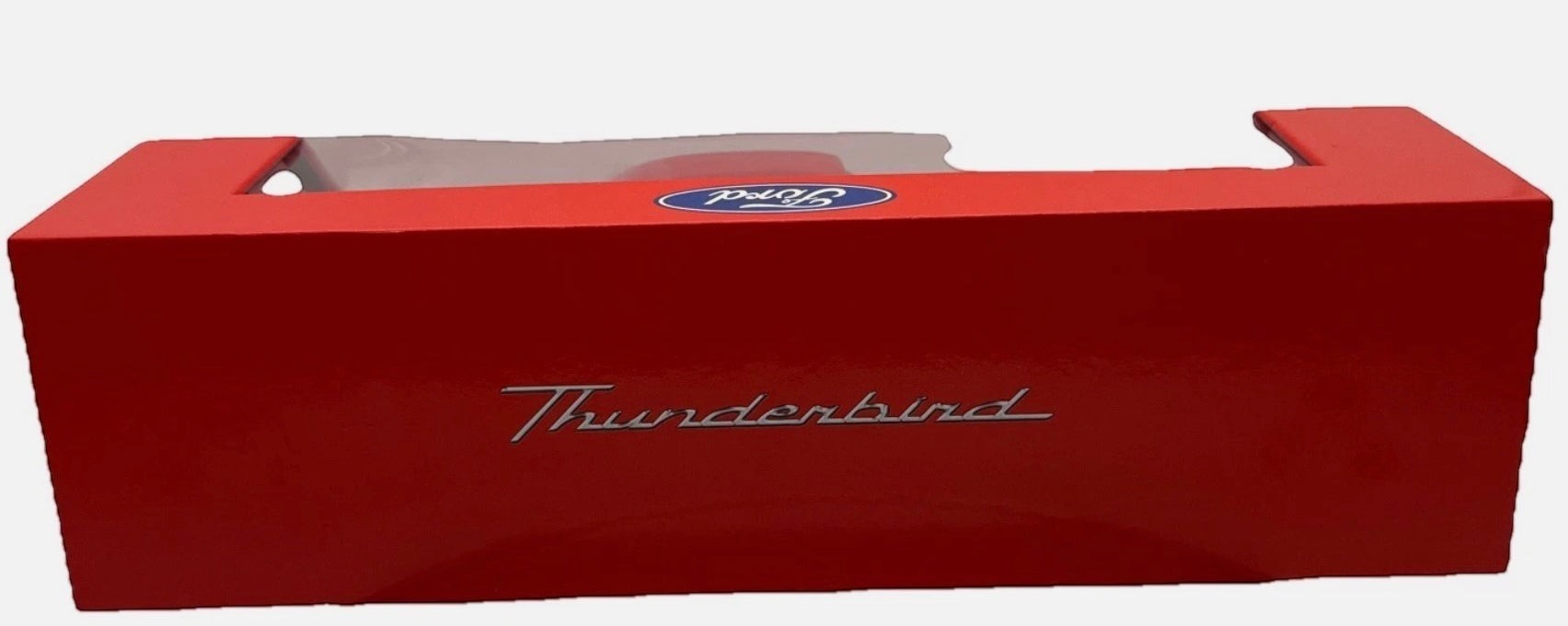 Paradime Enterprise LLC Ford Legacy Thunderbird Eau de Toilette red rectangular fragrance box with Ford logo