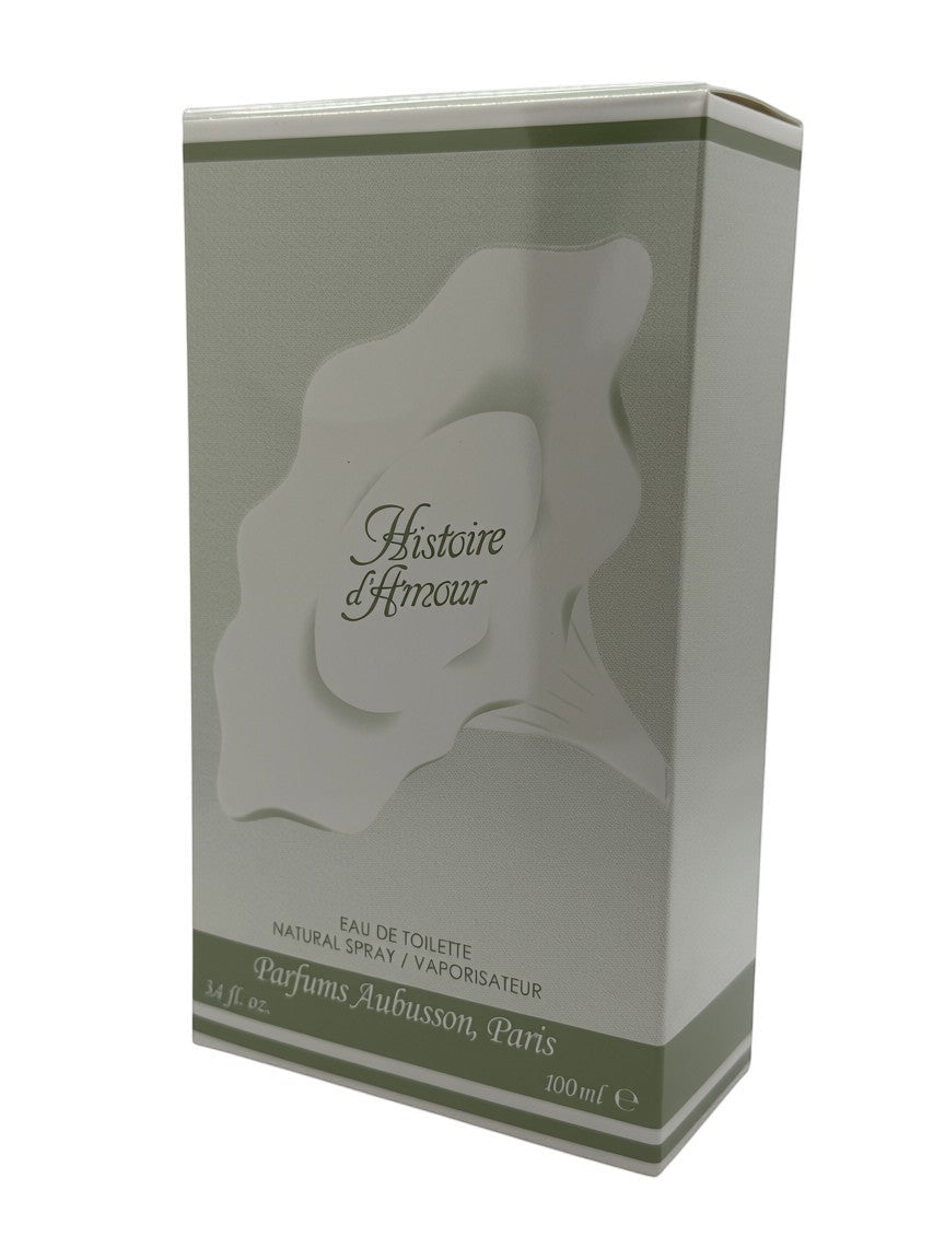 Paradime Enterprise LLC Histoire D'Amour by Aubusson women's eau de toilette 3.4 oz perfume box in sage green