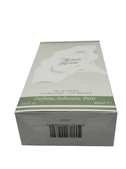 Paradime Enterprise LLC Histoire D'Amour by Aubusson women's eau de toilette 3.4 oz perfume box in light green