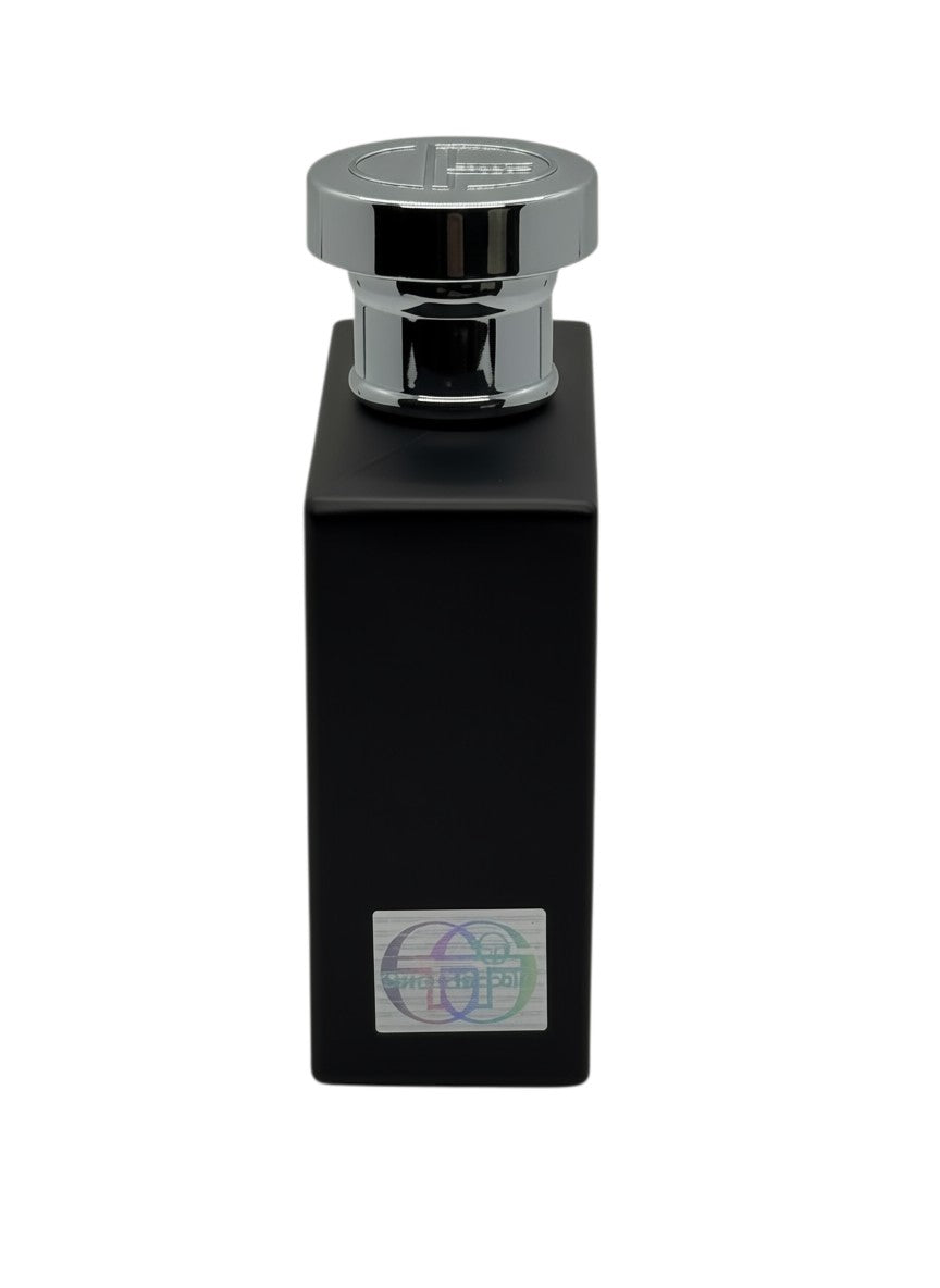 Paradime Enterprise LLC Sergio Tacchini Pure Black eau de toilette in a matte black bottle with a silver cap
